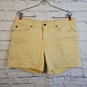 Dear John Shorts Womens 32 Yellow Denim